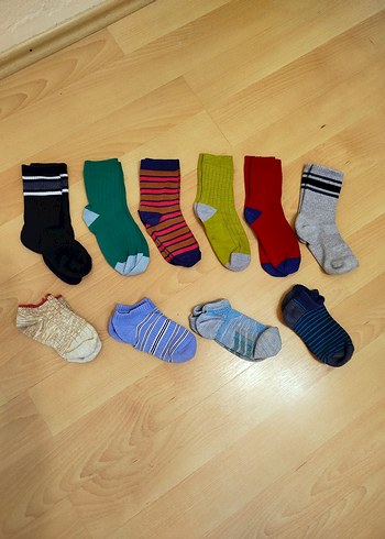 Hepsi çok iyi durumda hepsi kışlık kalın çoraplar. Yurtdışından - Görsel 8