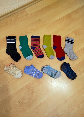 Hepsi çok iyi durumda hepsi kışlık kalın çoraplar. Yurtdışından - Görsel 7