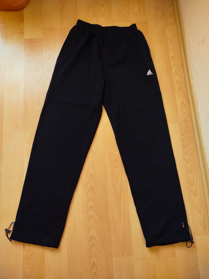 Sıfır hiç giyilmedi kalın kışlık yanları cepli fermuarlı eşofman - Görsel 2