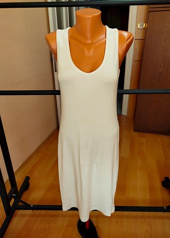 Yeni gibi çok rahat çok tatlı triko elbise boy 100 cm - Görsel 5