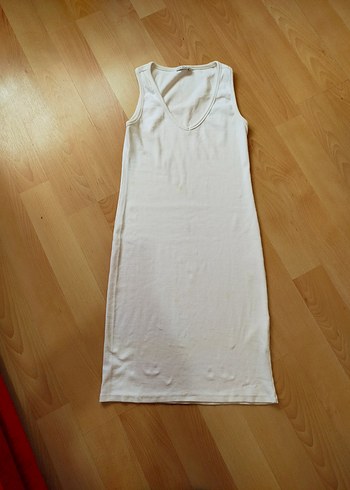 Yeni gibi çok rahat çok tatlı triko elbise boy 100 cm - Görsel 7