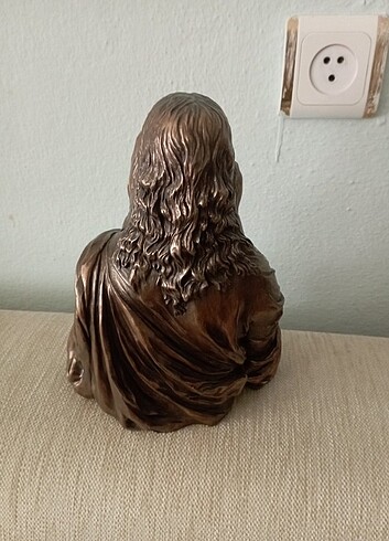 Beden kahverengi Renk Mona Lisa Heykeli Polyester