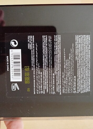 Sıfır etiketli çok kaliteli 6 renkli kaş paleti, fırça, kalem he - Görsel 4