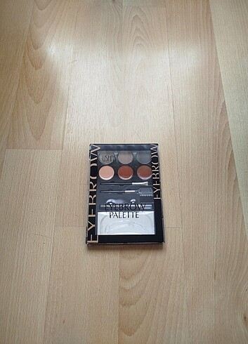 Sıfır etiketli çok kaliteli 6 renkli kaş paleti, fırça, kalem he - Görsel 12