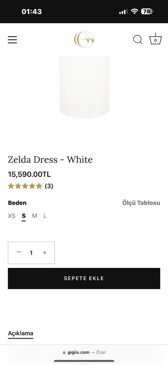 Gigiis Beyaz Straplez Uzun Abiye Elbise - Görsel 3