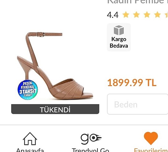 36 Beden ten rengi Renk Derimod ince topuklu deri ayakkabı