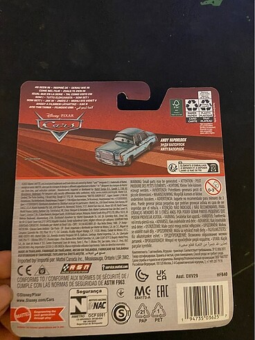 Cars Andy Vaporlock