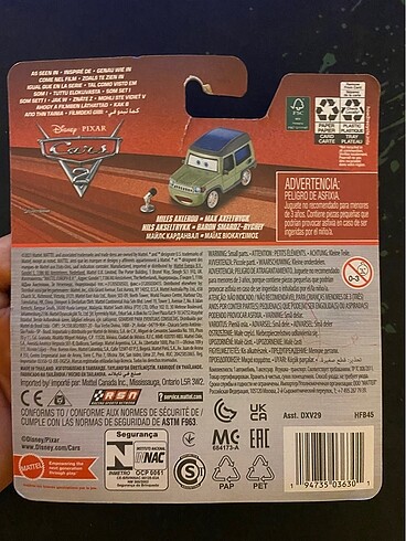 Cars Mıles Axlerod