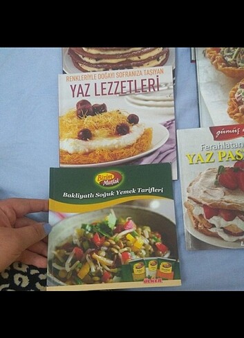Pasta, Yemek ve Tatlı kitabı 8 adet