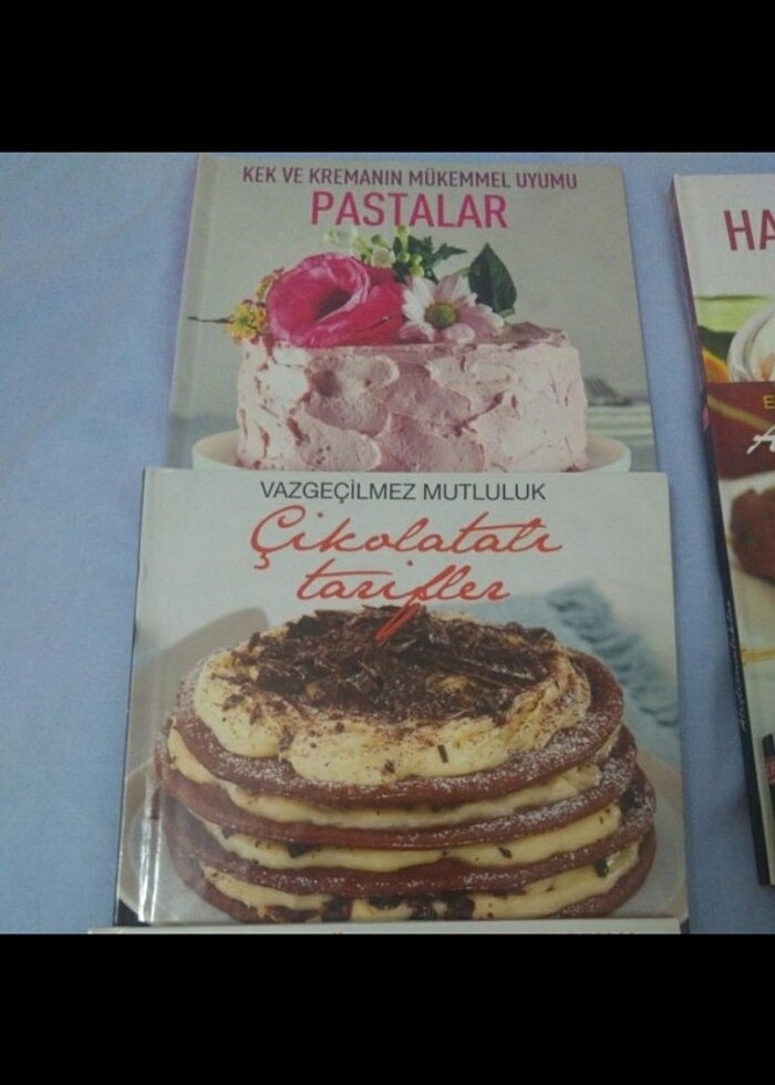 Pasta, Yemek ve Tatlı kitabı 8 adet  - Görsel 3