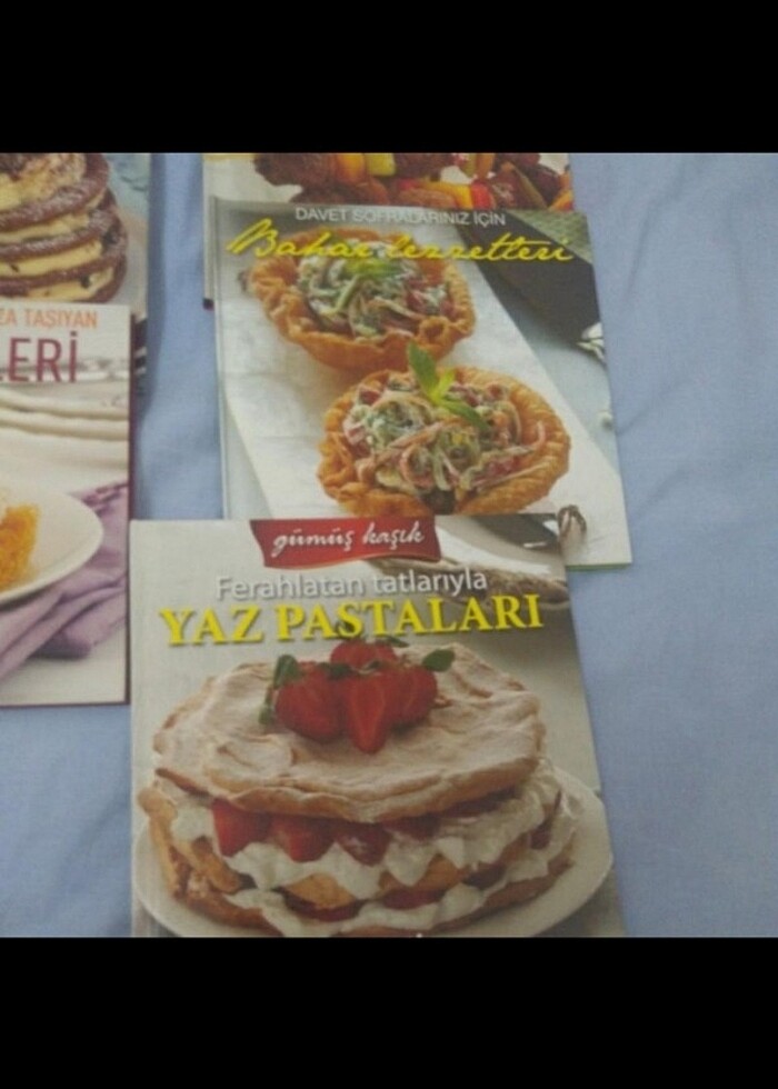 Pasta, Yemek ve Tatlı kitabı 8 adet  - Görsel 4