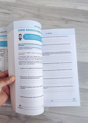Beden Makaleferle YDS 10. Baskı Modadil Yayınları