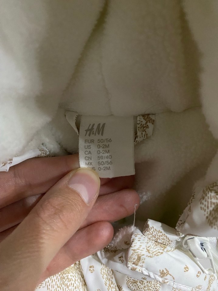 Beyaz desenli bebek astronot tulum - Görsel 5