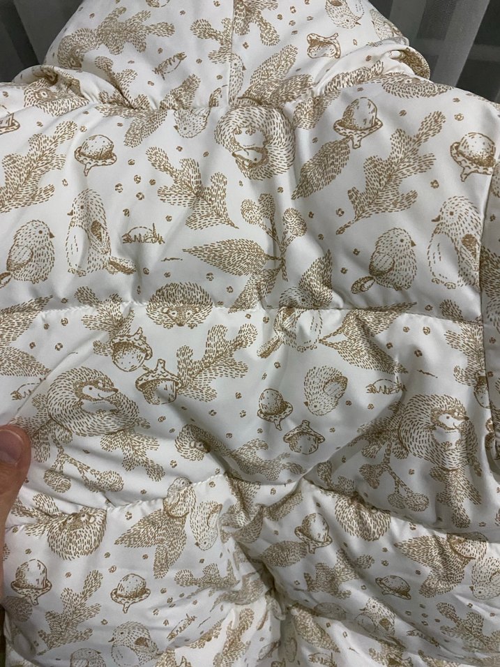 Beyaz desenli bebek astronot tulum - Görsel 2