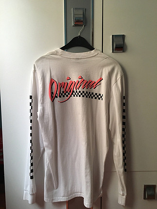 H&M damalı sweatshirt