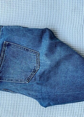 l Beden mavi Renk Denim Kot pantolon 