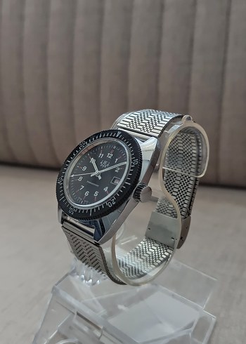 Beden RE WATCH Kurmalı Diver Antika Unisex Kol Saati