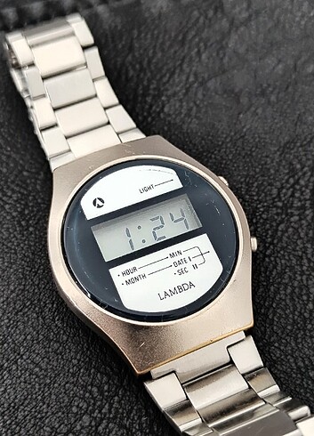 Lambda Marka Vintage Digital Kol Saati