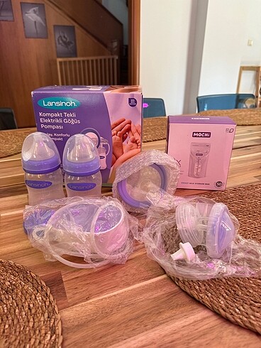 Lansinoh tekli göğüs pompası