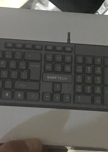 Siyah Kablolu Sarftech Klavye - Görsel 3