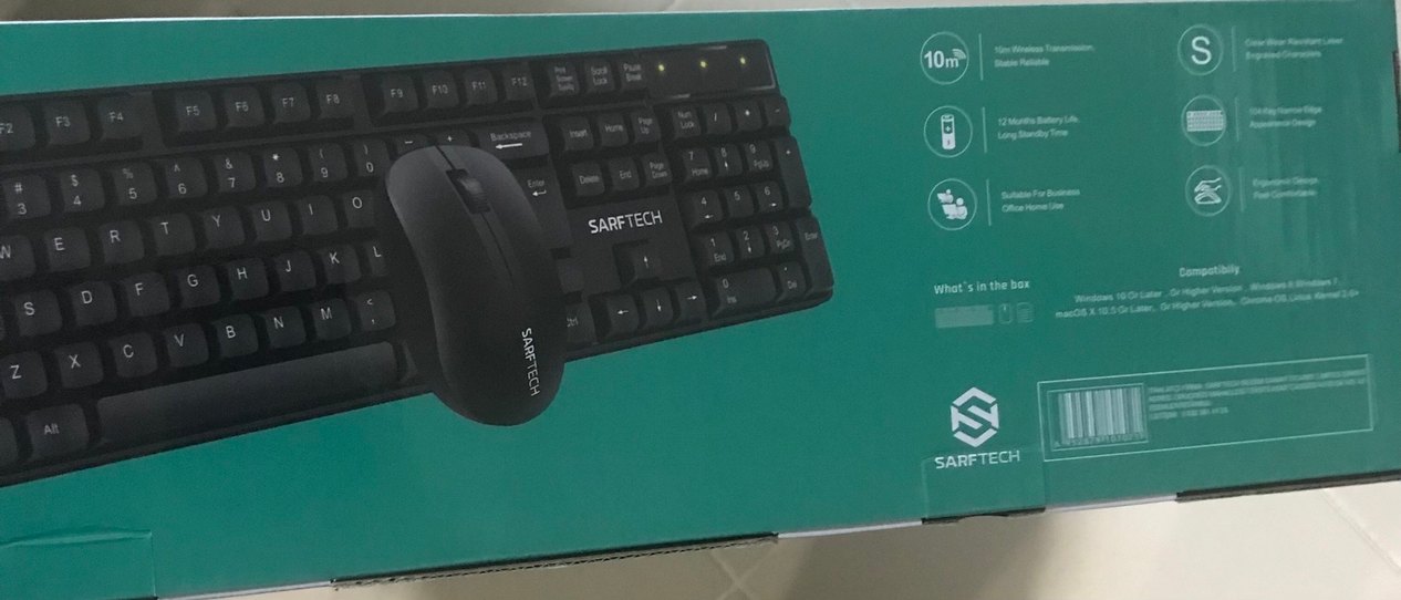 Sarftech W550 Kablosuz Klavye - Görsel 4