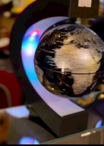 Ofis Masaüstü Manyetik Yüzer Dünya Küresi - Görsel 3