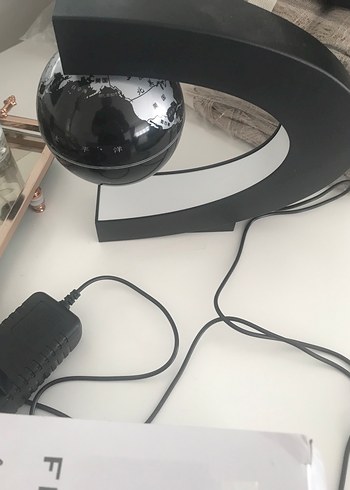 Ofis Masaüstü Manyetik Yüzer Dünya Küresi - Görsel 7