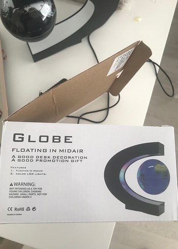 Ofis Masaüstü Manyetik Yüzer Dünya Küresi - Görsel 6