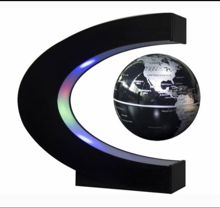 Ofis Masaüstü Manyetik Yüzer Dünya Küresi - Görsel 2