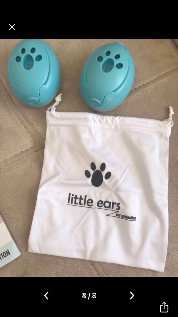 Bebek Kulak Koruyucu Muff Gürültü Azaltıcı Önleyici Kulaklık - Görsel 3