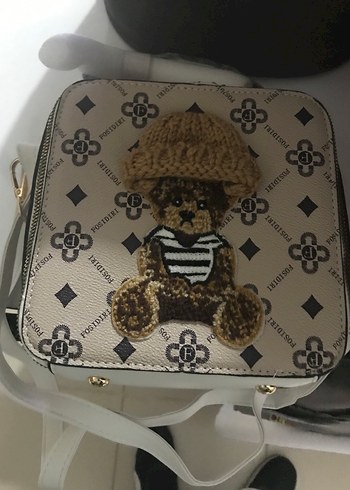 Bohem Örgü Detaylı Kahverengi Kadın Çanta - Görsel 2