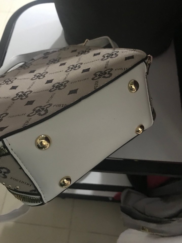 Bohem Örgü Detaylı Kahverengi Kadın Çanta - Görsel 5