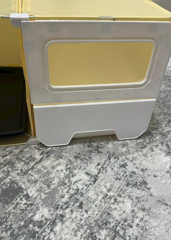 Tamamen Kapalı Çekmeceli Kedi Tuvaleti - Görsel 3