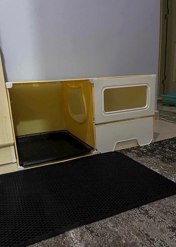 Tamamen Kapalı Çekmeceli Kedi Tuvaleti - Görsel 2