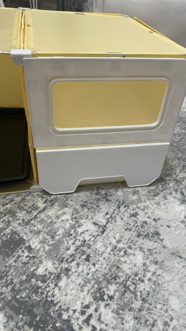 Tamamen Kapalı Çekmeceli Kedi Tuvaleti - Görsel 3