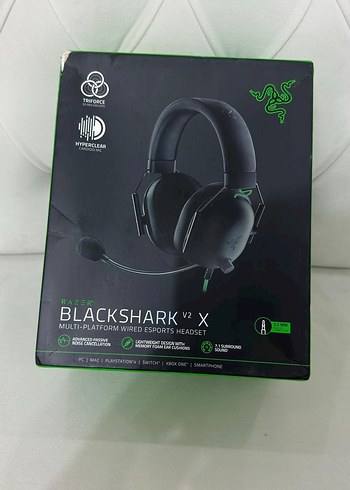 Razer BlackShark V2 X Kablolu Kulaküstü Oyuncu Kulaklık - Görsel 2