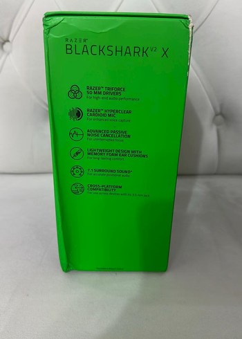 Razer BlackShark V2 X Kablolu Kulaküstü Oyuncu Kulaklık - Görsel 6