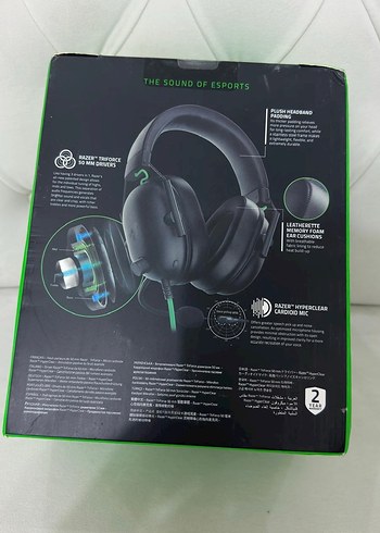 Razer BlackShark V2 X Kablolu Kulaküstü Oyuncu Kulaklık - Görsel 4