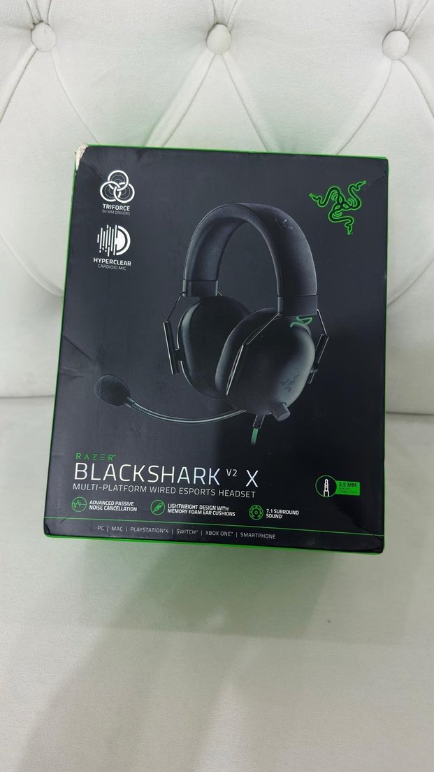 Razer BlackShark V2 X Kablolu Kulaküstü Oyuncu Kulaklık - Görsel 2