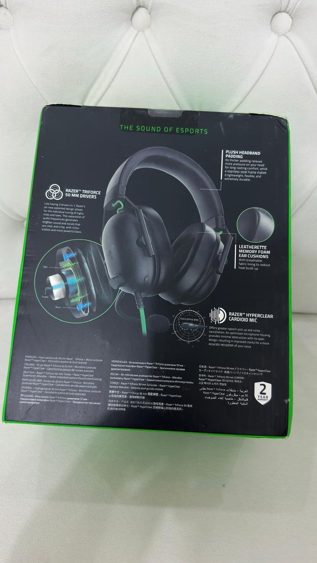 Razer BlackShark V2 X Kablolu Kulaküstü Oyuncu Kulaklık - Görsel 4