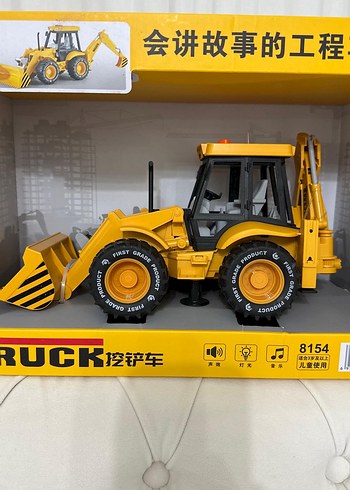 Müzikli Işıklı Kepçe Ekskavatör Oyuncak İş Makinesi - Görsel 5