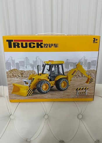 Müzikli Işıklı Kepçe Ekskavatör Oyuncak İş Makinesi - Görsel 3