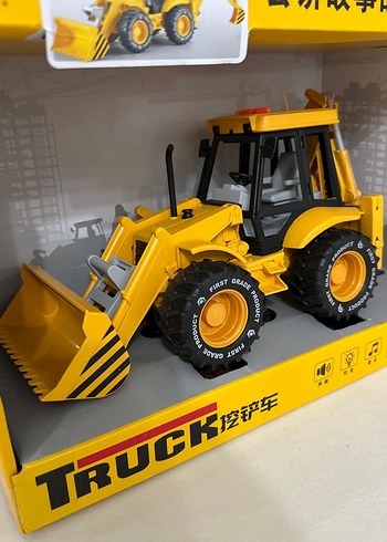 Müzikli Işıklı Kepçe Ekskavatör Oyuncak İş Makinesi - Görsel 6