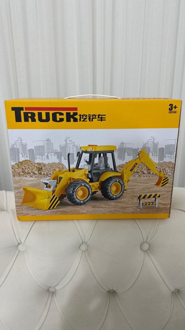 Müzikli Işıklı Kepçe Ekskavatör Oyuncak İş Makinesi - Görsel 2