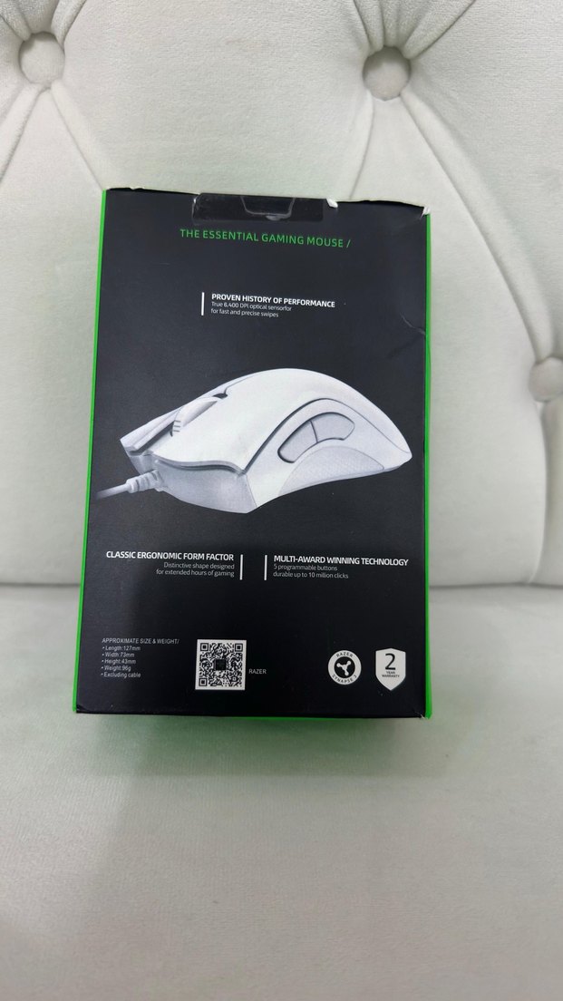 Razer DeathAdder Essential Beyaz Kablolu Oyuncu Mouse - Görsel 4