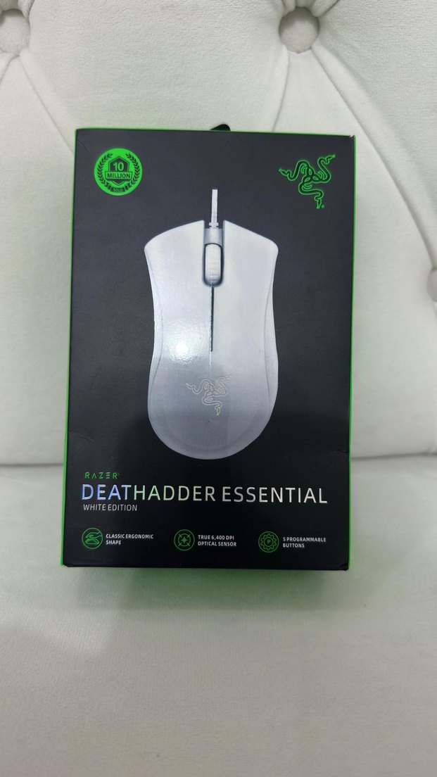 Razer DeathAdder Essential Beyaz Kablolu Oyuncu Mouse - Görsel 3