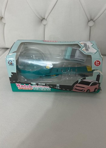 Bileğe Takılan Saat Kontrollü Renkli Işıklı Oyuncak Araba - Görsel 10