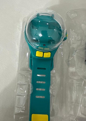 Bileğe Takılan Saat Kontrollü Renkli Işıklı Oyuncak Araba - Görsel 6