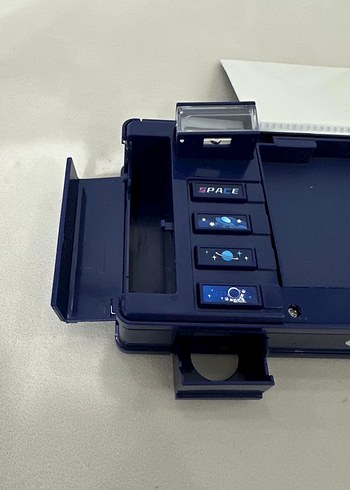 Uzay Temalı Mavi Çocuk Okul Çantası Çok Fonksiyonlu Kalemlik - Görsel 9