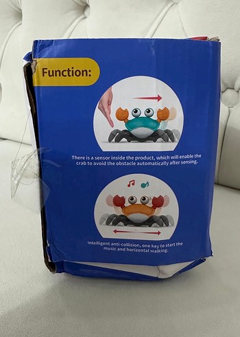 Renkli İndüksiyonlu Eğitim Oyuncağı Emeklemeye Yardımcı Pilli - Görsel 4